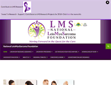 Tablet Screenshot of nlmsf.org